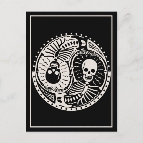 Yin and Bones Postcard