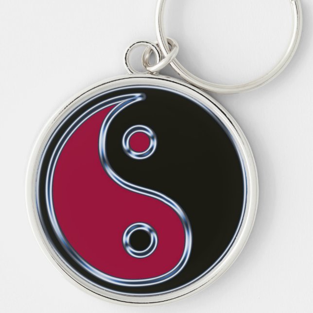 Yin and Yang 1 Keychain (Front)