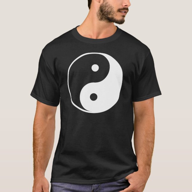 Yin and Yang Football T-Shirt (Front)