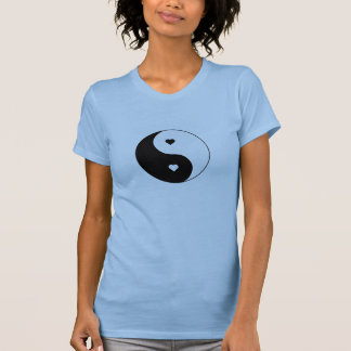 Yin and Yang Heart T-Shirt