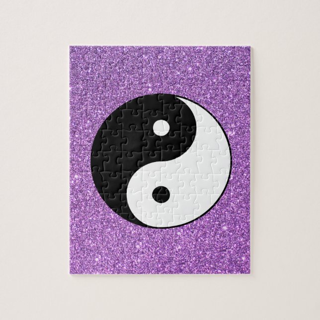 Yin and Yang Jigsaw Puzzle (Vertical)