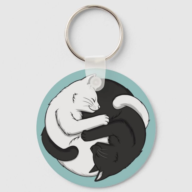Yin And Yang Keychain (Front)