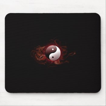 Yin And Yang Mousepad by pigswingproductions at Zazzle