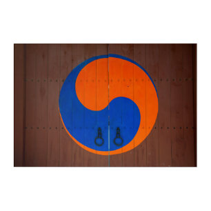 Yin and Yang symbol, South Korea Acrylic Print