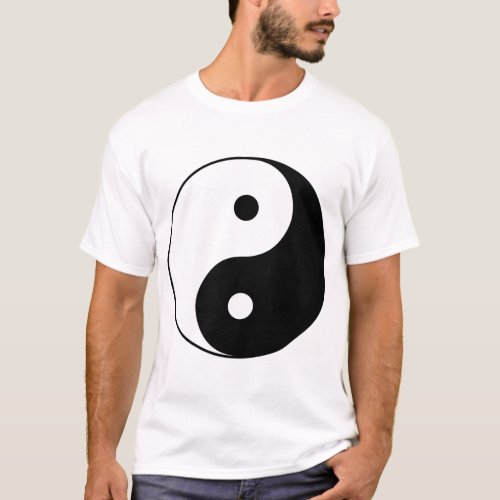YIN AND YANG Symbol T_Shirt