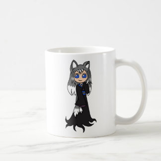Yin and Yang The Fox Girls (Kitsune) Coffee Mug