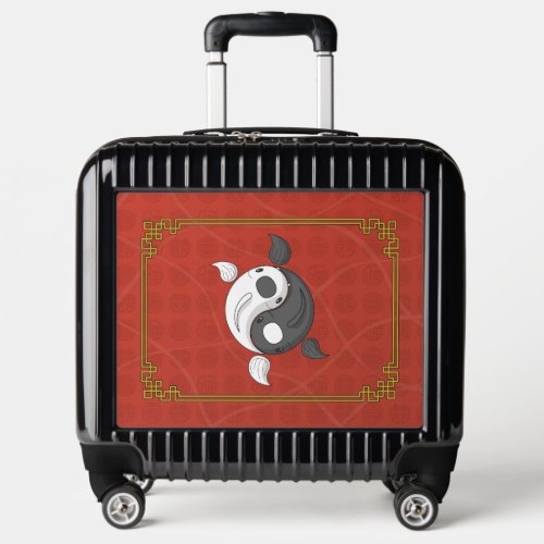 Yin and Yang the Koi Luggage