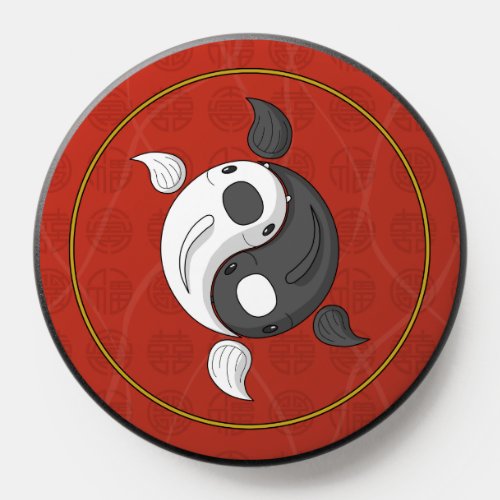 Yin and Yang the Koi PopSocket