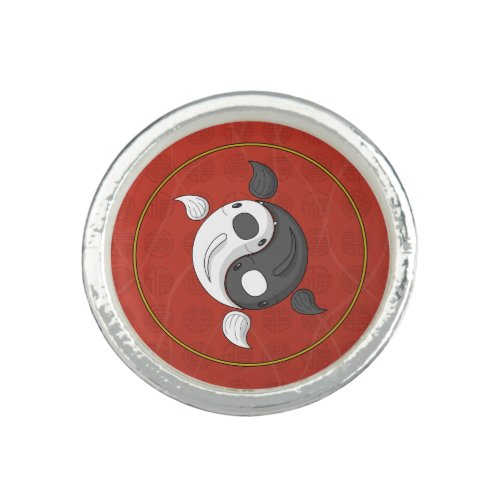 Yin and Yang the Koi Ring