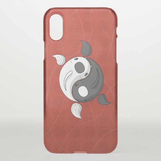 Yin and Yang the Koi Uncommon Phone Case (Back)