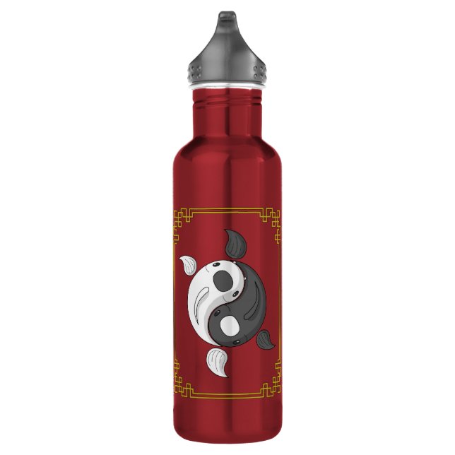 Yin and Yang the Koi Water Bottle (Right)