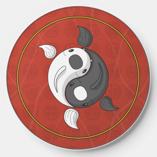 Yin and Yang the Koi Wireless Charger