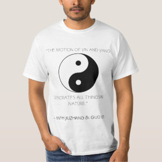 Yin and Yang with Quote T-Shirt