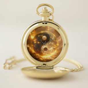 YIN AND YANG - Yijing - Pocket Watch