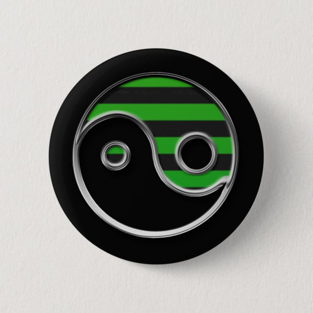 Yin Pinback Button (Front)