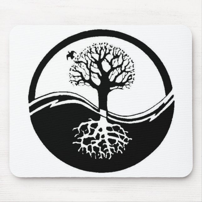 Yin Tree Mousepad (Front)