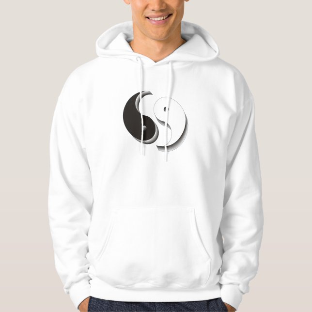 Yin Yang 3D Hoodie (Front)