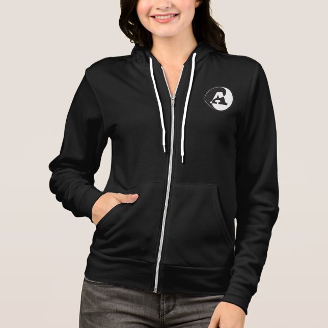 yin yang A Hoodie (Front)