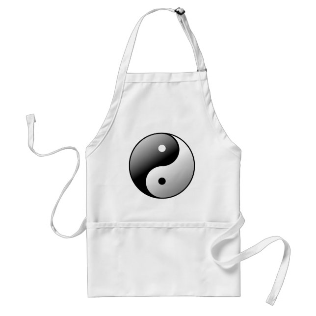 Yin Yang Adult Apron (Front)