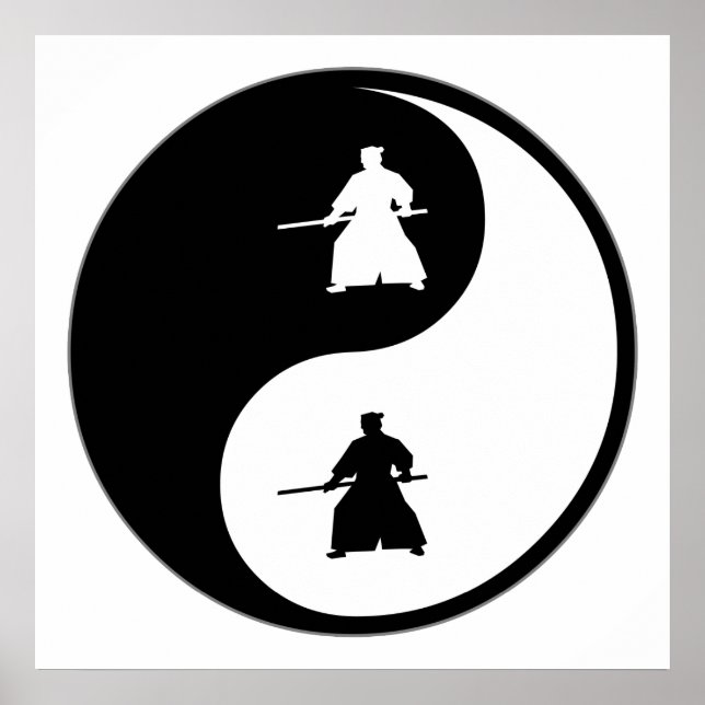 Yin Yang Aikido Poster (Front)