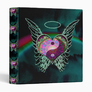 Yin Yang, Angel Wings and Heart Binder