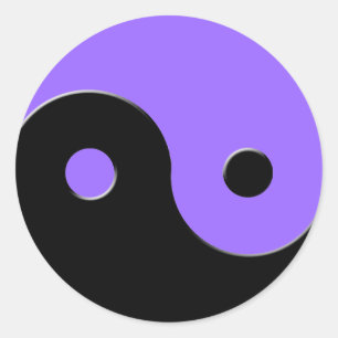 Yin & Yang Asian Symbol Stickers