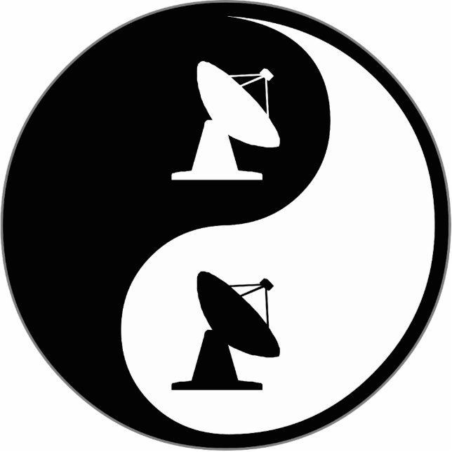 Yin Yang Astrophysics Cutout (Front)