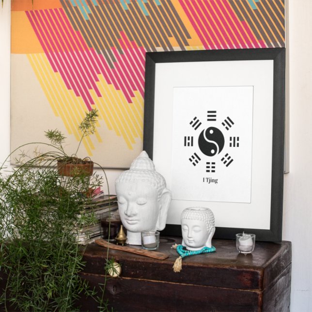 Yin Yang Ba Gua I Ching Symbol - Eight Trigrams Poster (Creator Uploaded)