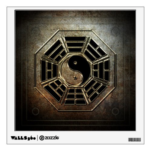 Yin Yang Bagua Wall Decal