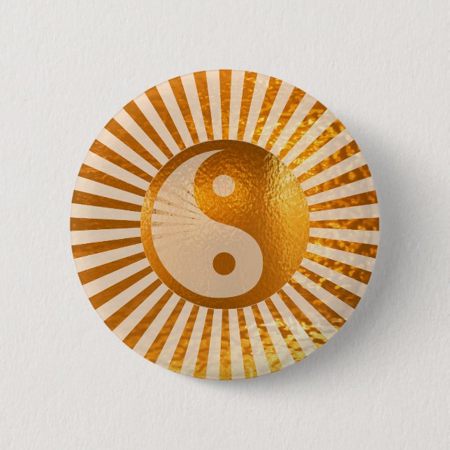 YIN YANG Balance : A MUST buy for yourself Button (Front)