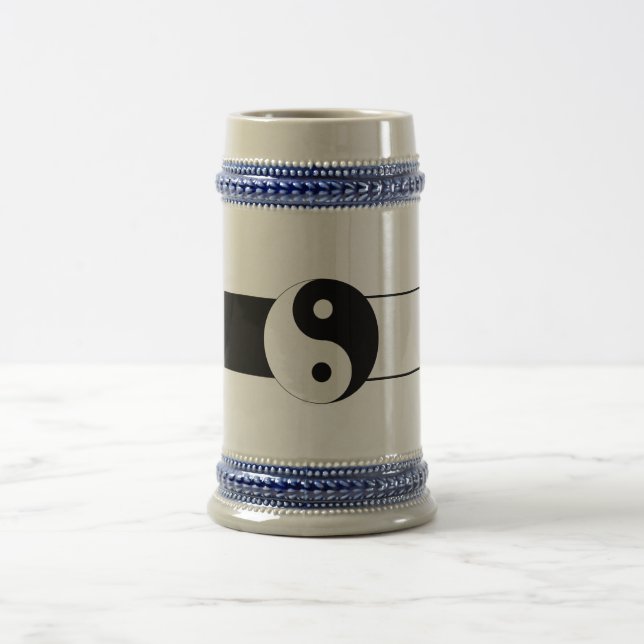 Yin yang beer stein (Center)