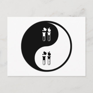 Yin Yang Biochemistry Postcard
