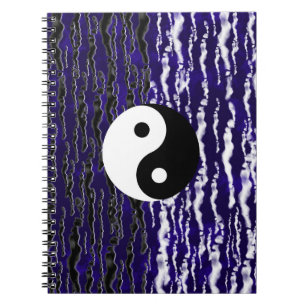 Yin Yang Blue Tranquility Zen Energy Dream Journal