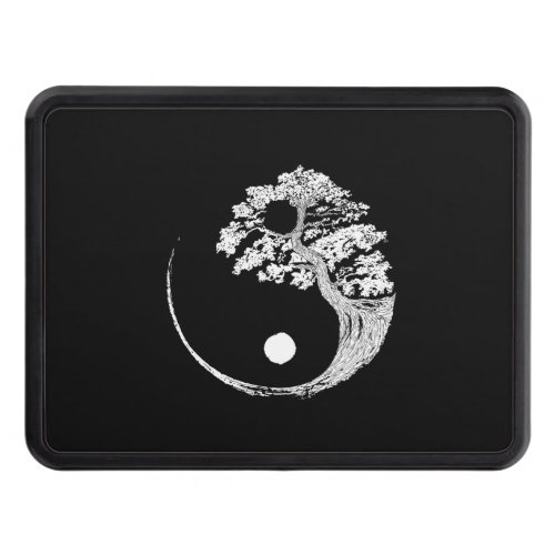 Yin Yang Bonsai Tree Japanese Buddhist Zen Hitch Cover
