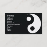 Yin Yang - Business Business Card at Zazzle