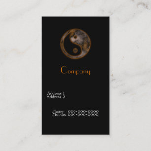 Yin Yang Business Card