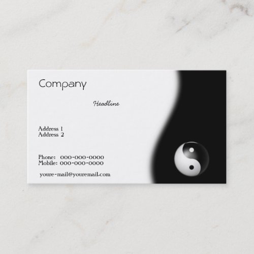 Yin_Yang Business Card