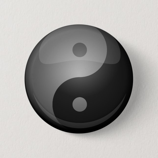 Yin yang button (Front)