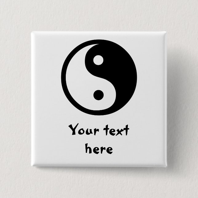Yin Yang Button (Front)