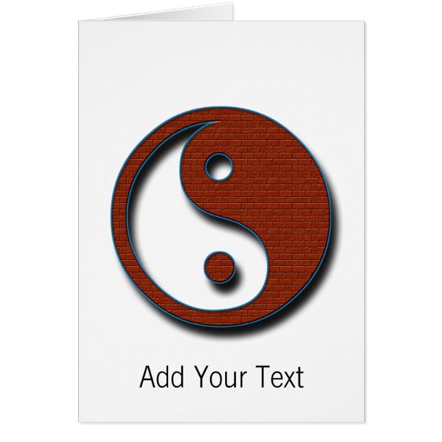Yin Yang by Shirley Taylor Cards (Front)