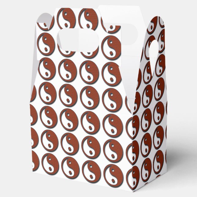 Yin Yang by Shirley Taylor Favor Boxes (Opened)