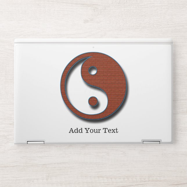 Yin Yang by Shirley Taylor HP Laptop Skin (Front)