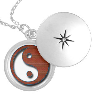 Yin Yang by Shirley Taylor Locket Necklace