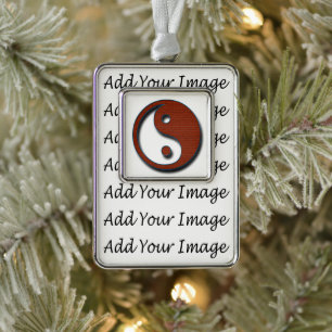 Yin Yang by Shirley Taylor Ornament