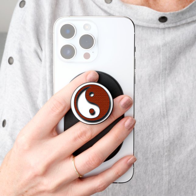 Yin Yang by Shirley Taylor PopSocket (Hand)