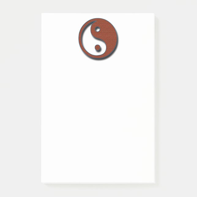 Yin Yang by Shirley Taylor Post-it Notes (Front)