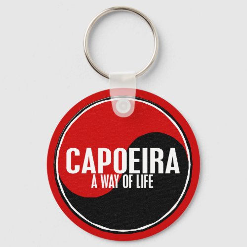 Yin Yang Capoeira 1 Keychain