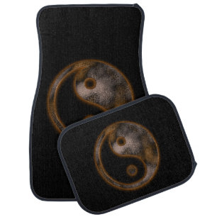 Yin Yang Car Floor Mat