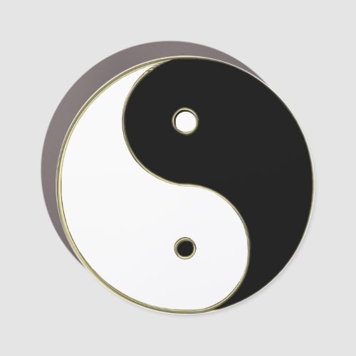 Yin Yang Car Magnet