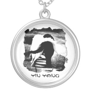 Yin Yang Cats Necklace